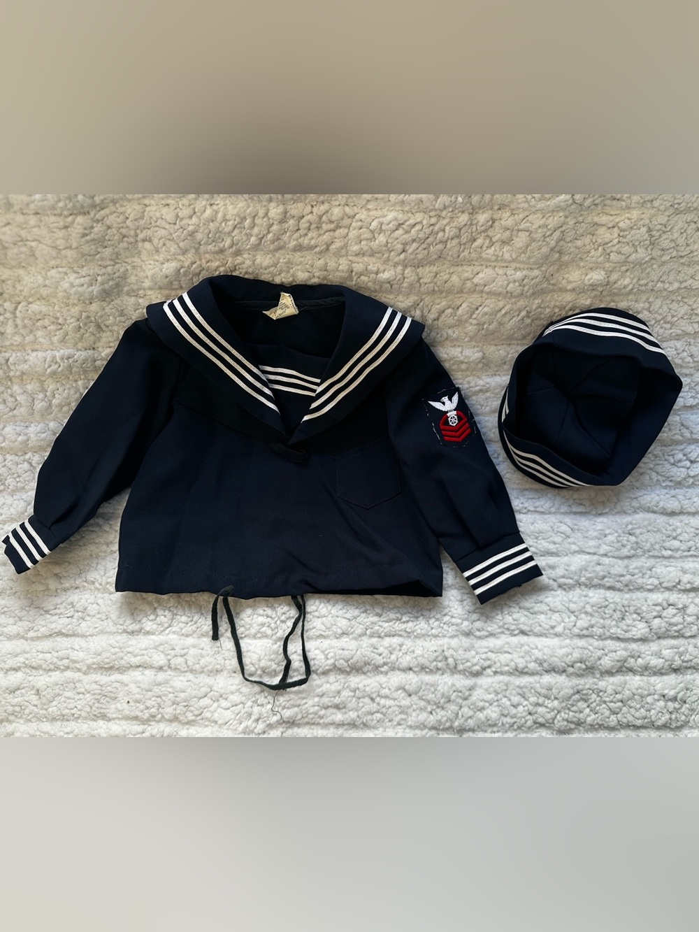 Sailor Suit Kids Toddler - Vintage with hat Costume
